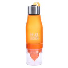 Load image into Gallery viewer, 700ML Sports Water Bottle Fruit Juice Infuser H2O Portable Lemon Bottle For Water Outdoor Haking Camping Drinkware Xams Gifts