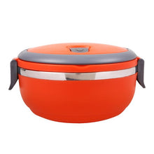 Load image into Gallery viewer, Stainless Steel Thermal Insulated Lunch Box Bento Food Container for Kids Student Picnic Lunch Box Dinnerware Sets